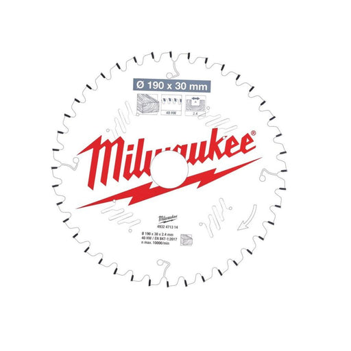 milwaukee-list-testere-za-drvo-190-x-30-mm-40-zuba-4932471314