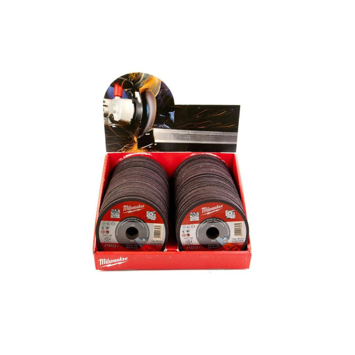 Milwaukee Set reznih ploča za sečenje metala, 125 x 1 x 22,23 mm,Pro+, 4932451488