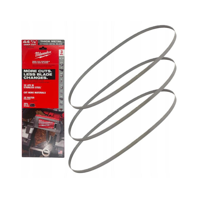 Milwaukee Sečivo za tračne testere, 1140 mm, 8/10 TPI, 48390601