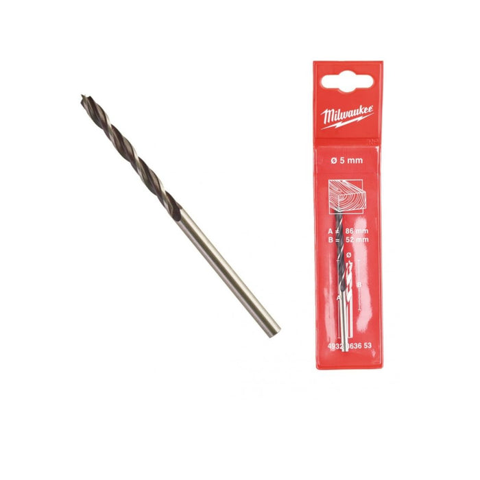 Milwaukee Burgija za drvo, čeona, 5 x 52/86 mm, 1 kom, 4932363653