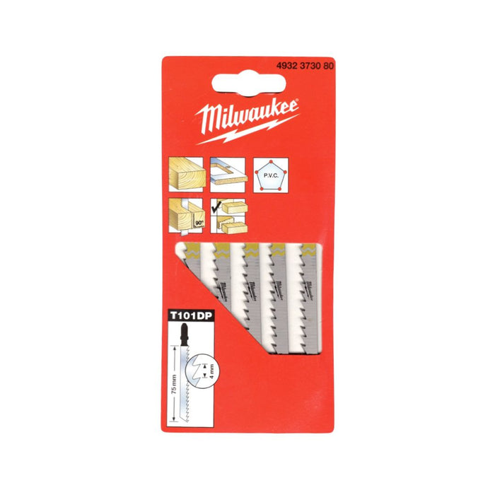 Milwaukee List ubodne testere za precizne prave rezove, 75 mm, 5 kom, 4932373080