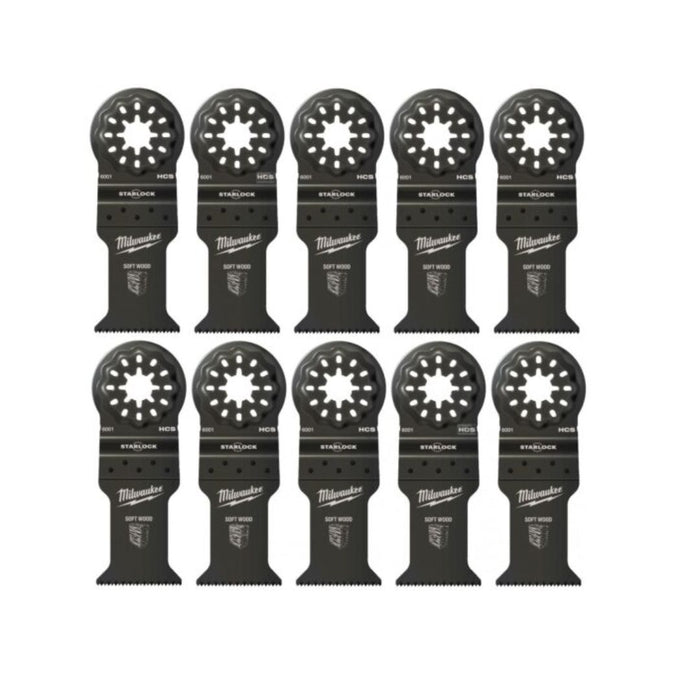 Milwaukee Višenamenski alat za sečenje mekih materijala, 35 x 42 mm, 10 kom, 48906004