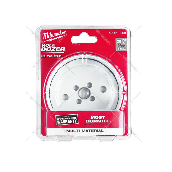 Milwaukee Kruna za otvore, bi-metalna, 95 mm, HOLE DOZER™, 49560203