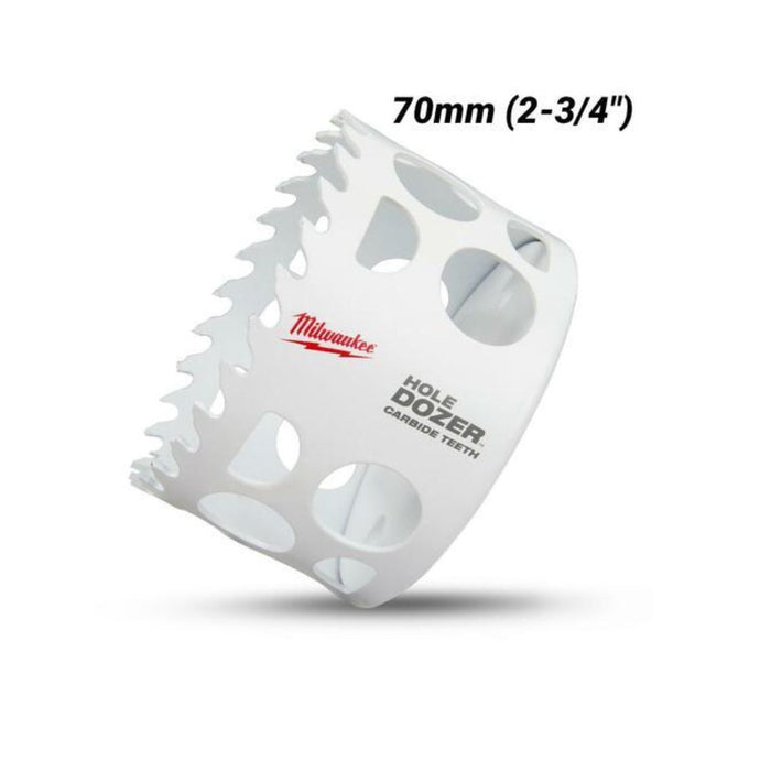 Milwaukee Kruna za otvore, karbidni zubi TCT, 70 mm, 49560731