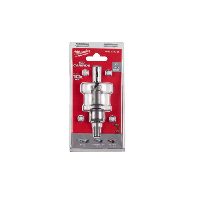 Milwaukee Kruna za rupe sa karbidnim zubima 20 mm, TCT, 4932479036