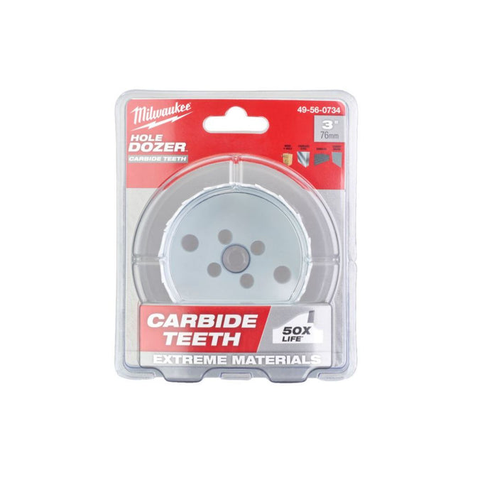 Milwaukee Kruna za otvore, karbidni zubi TCT, 76 mm, 49560734