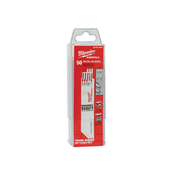 Milwaukee Listovi sabljaste testere za metal 150 mm, 18 TPI, 50 kom, 48016184