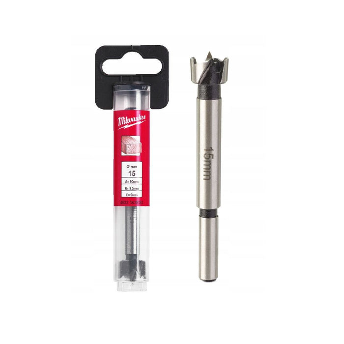 Milwaukee Burgija za drvo, klap šarke, 15 x 50/90 mm, 1 kom, 4932363883