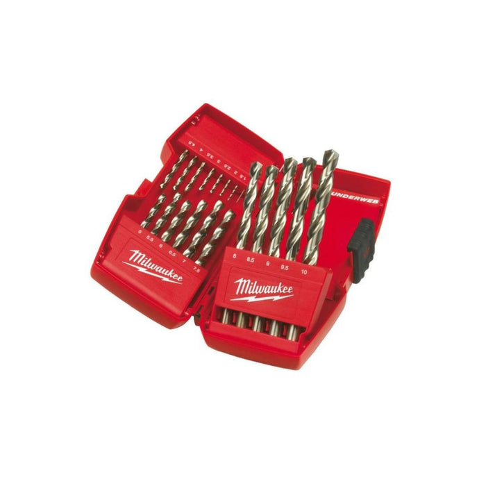 Milwaukee Set burgija za metal, HSS-G, 6 kompleta od 19, 4932352375