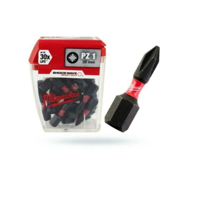 Milwaukee Set udarnih bitova TX ojačani - TX15 x 25 mm, 25 kom, 4932430873