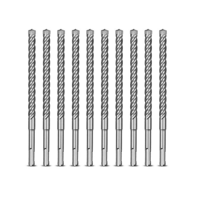 Milwaukee Set burgija za beton, 4 - rezna, SDS Plus MX4, 10 x 100/165, 10 kom, 4932352047