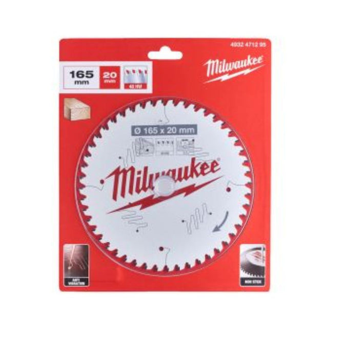 Milwaukee List testere za drvo, 165 x 20 mm, 48 zuba, 4932471295