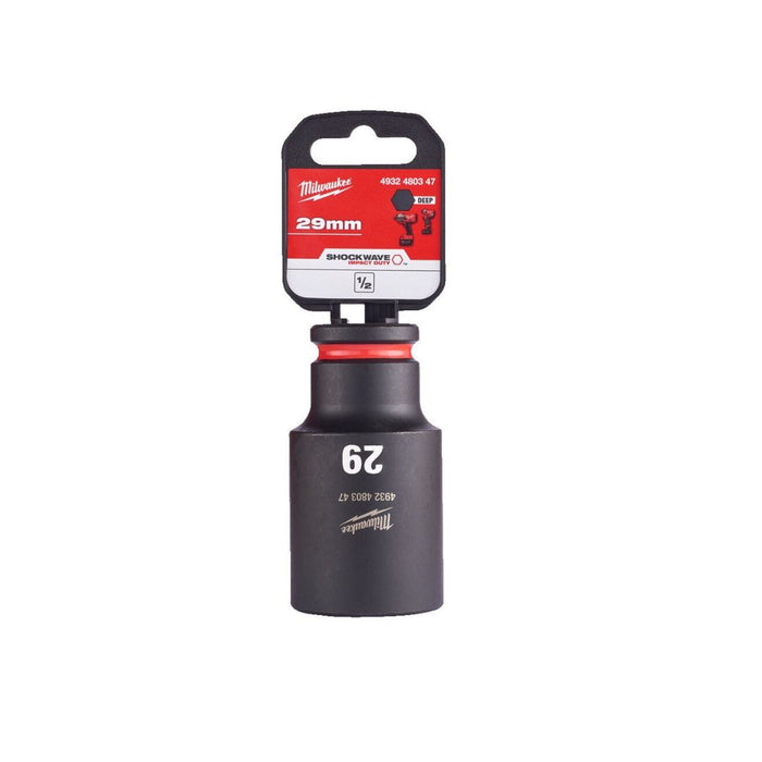 Milwaukee Udarni nasadni ključ 1/2", 6 tačaka, duga, metrička, 29 mm, 4932480347