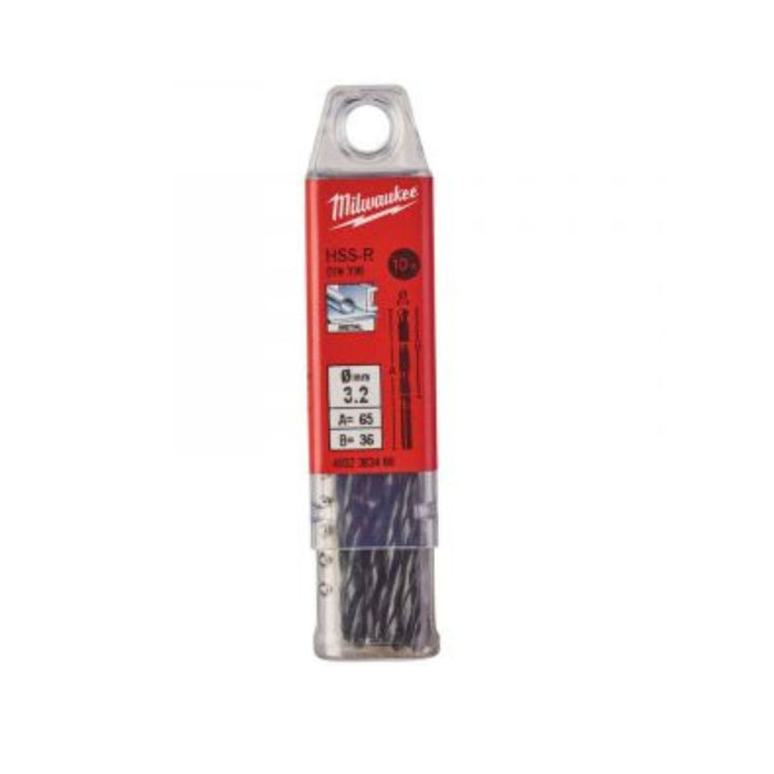 Milwaukee Set burgija za metal, HSS-R, 3 x 33/61 mm, 10 kom, 4932363464