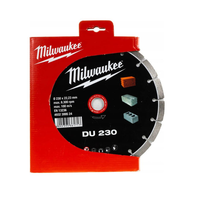 Milwaukee Dijamantski disk - rezna za sečenje DU 230 x 22.23 mm, 4932399524