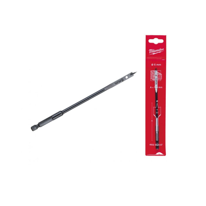 Milwaukee Burgija za drvo, brza leptir, 6 x 152 mm, 4932352487