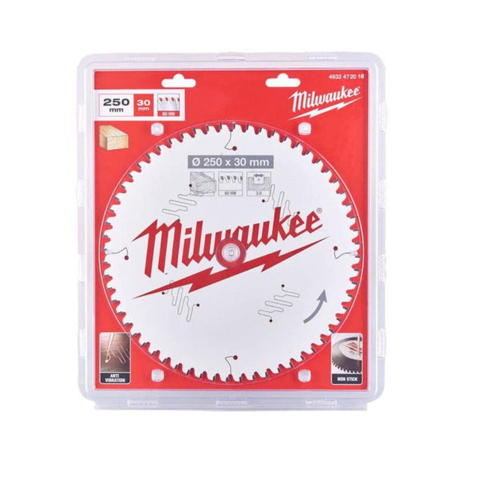 Milwaukee List testere za drvo 250 x 30 mm, 60 zubaca, 4932472016