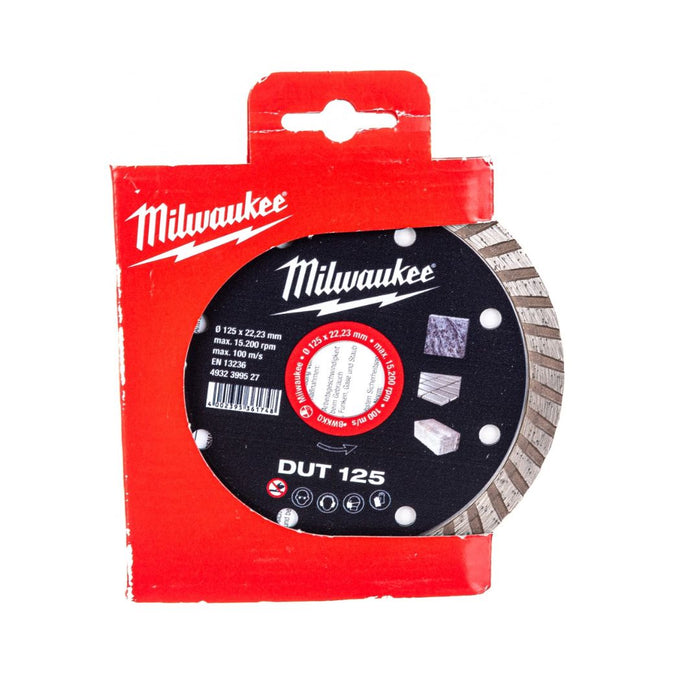 Milwaukee Dijamantska ploča- rezna za sečenje DUT 125 x 22.23 mm, 4932399527
