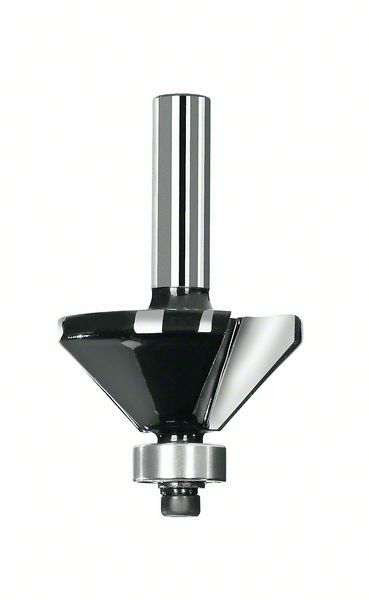 Bosch Glodalo za skošavanje rubova / glodalo za V-utore 8 mm, B 11 mm, L 15 mm, G 56 mm, 45°