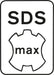 Bosch EXPERT SDS max-8X burgija za udarne bušilice od 22 x 400 x 520 mm, 5-delni - 2608900267