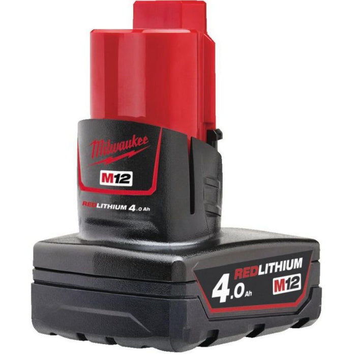 Milwaukee - Baterija M12™, Li-jonska 12 V, 4,0 Ah, M12 B4 - 4932430065