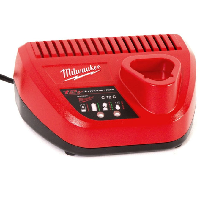 Milwaukee - Punjač M12™, 12 V, 2.0, 3.0, 4.0 & 6.0 Ah, C12 C - 4932352000