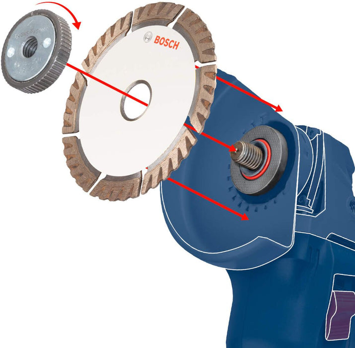 Bosch EXPERT MultiMaterial dijamantska rezna ploča 300 x 20/25,40 x 3 x 15 mm - 2608900665