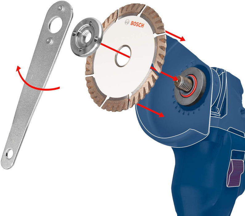 Bosch EXPERT Concrete dijamantska glava za brušenje 125 x 22,23 x 4,5 mm - 2608900651