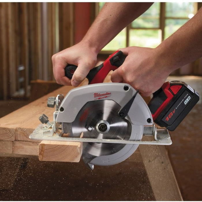 Milwaukee - Kružna testera za drvo i plastiku 55 mm, 18 V, 4.0 Ah, HEAVY DUTY, sa 2 baterije i punjačem, HD18 CS-402B - 4933441400