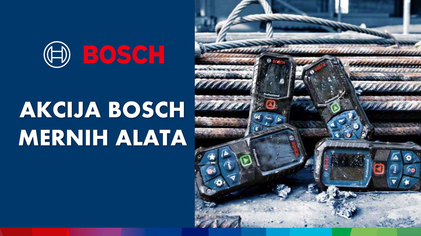 Akcija Bosch mernih alata
