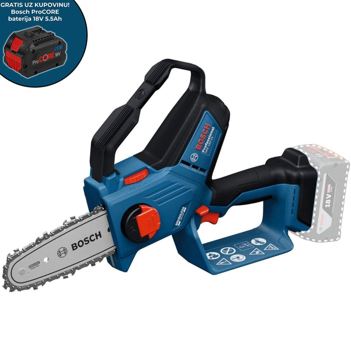 Akumulatorska lančana testera Bosch GKE 18V-15 Professional Solo bez baterije i punjača (06008D7000)-SBT Alati Beograd