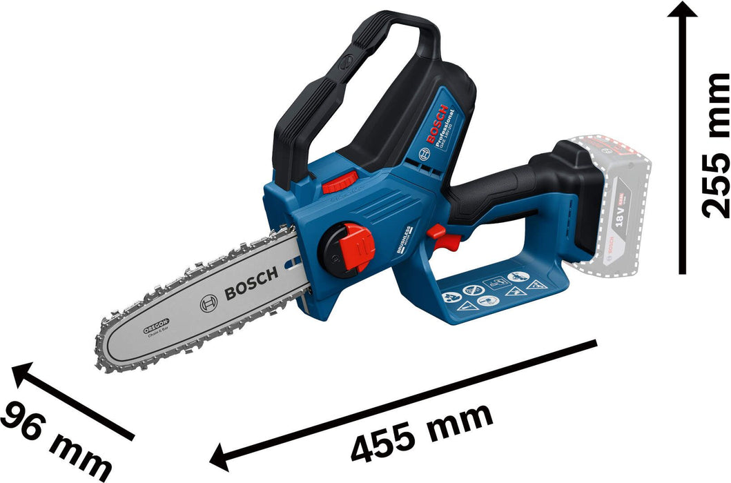 Akumulatorska lančana testera Bosch GKE 18V-20 Professional Solo bez baterije i punjača (06008D7100)-SBT Alati Beograd