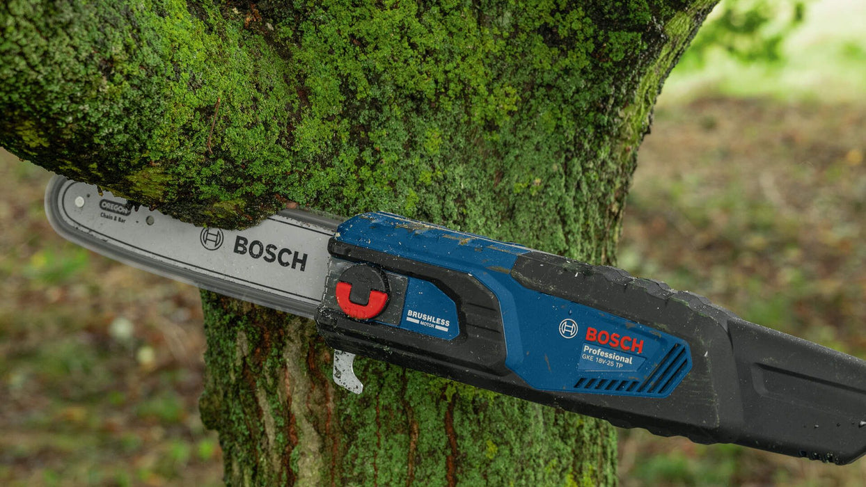 Akumulatorska lančana testera sa teleskopskom drškom Bosch GKE 18V-25 TP Solo (06008D6000)-SBT Alati Beograd