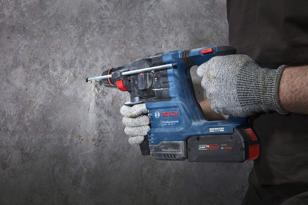 Akumulatorski elektro-pneumatski čekić - bušilica Bosch GBH 18V-22 X Solo (0611924100)-SBT Alati Beograd