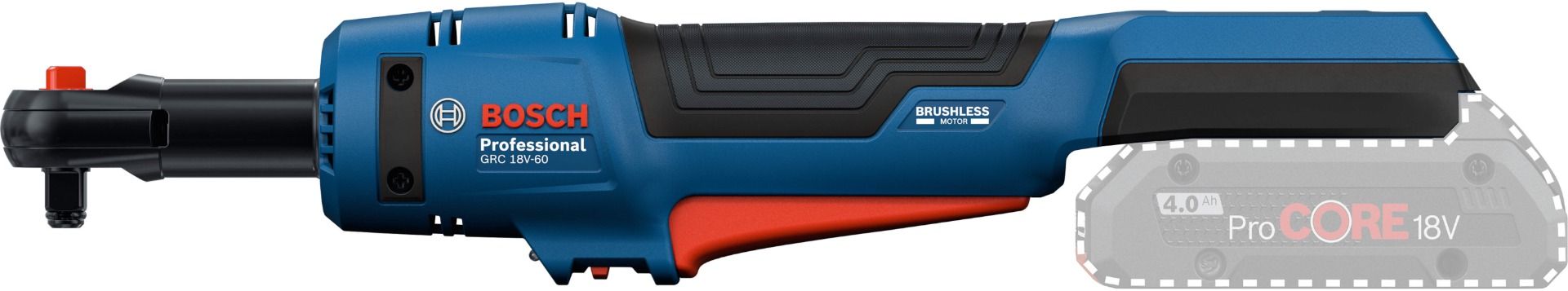 Akumulatorski ključ sa čegrtaljkom Bosch GRC 18V-60 Solo bez baterije i punjača (06019N8000)-SBT Alati Beograd