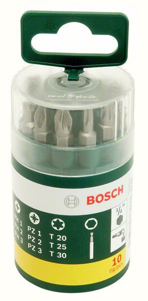 Bosch 10-delni set bitova (2607019452)