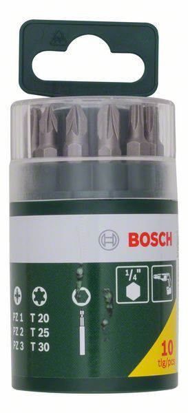 Bosch 10-delni set bitova (2607019452)