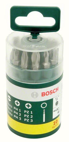 Bosch 10-delni set bitova (2607019454)