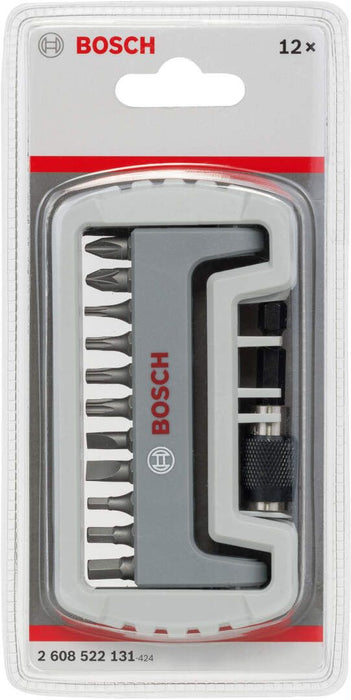 Bosch 11-delni set bitova odvrtača sa držačem bitova PH2; PZ2; T10; T15; T20; T25; S0,6x4,5; S0,8x5,5; HEX3; HEX4; HEX5; 25 mm