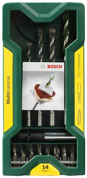 Bosch 14-delni Mini-X-Line set univerzalnih burgija i bitova (2607017161)