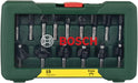 Bosch 15-delni set TC glodala (2607019469)