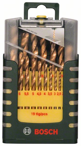 Bosch 19-delni set HSS-TiN burgija za metal (2607017152)