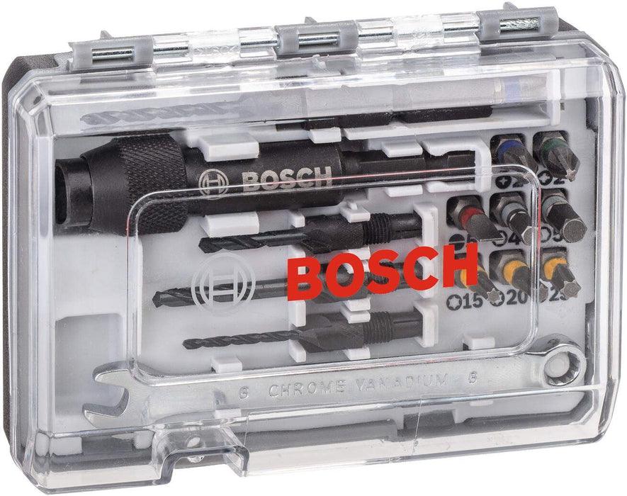 Bosch 20-delni set bitova odvrtača i burgija sa upuštačima Drill&Drive - 2607002786