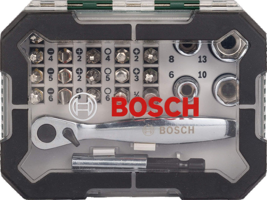 Bosch 26-delni set bitova sa čegrtaljkom Promoline (2607017563)