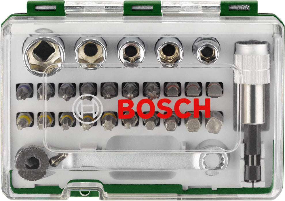 Bosch 27-delni set bitova odvrtača i čegrtaljki (2607017160)