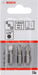 Bosch 3-delni paket bitova odvrtača ekstra tvrdi S 1,0x5,5; PH2; PZ2; 25mm (2607001766)