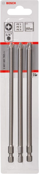 bosch-3-delni-set-bitova-odvrtaca-ekstra-tvrdi-pz1-pz2-pz3-152mm-2607001762