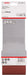 Bosch 3-delni set brusnih traka X440 100 x 620 mm granulacija 60 - pakovanje od 3 komada (2608606142)
