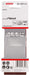Bosch 3-delni set brusnih traka X440 60 x 400 mm granulacija 150 - pakovanje od 3 komada (2608606004)