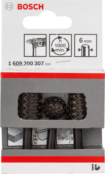 Bosch 3-delni set glodala za rad slobodnom rukom 6 mm, 16; 16; 16-7 mm - 1609200307